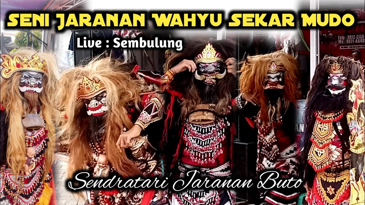Buto Rambut Geni Jaranan Wahyu Sekar Mudo Tampil seru live Sembulung Bersama Willdan, Dkk