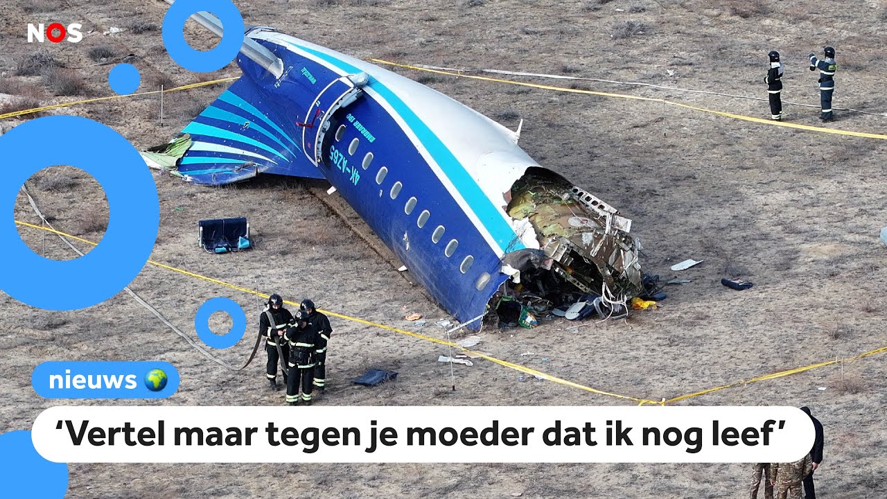 Tientallen overlevenden bij vliegtuigcrash Kazachstan