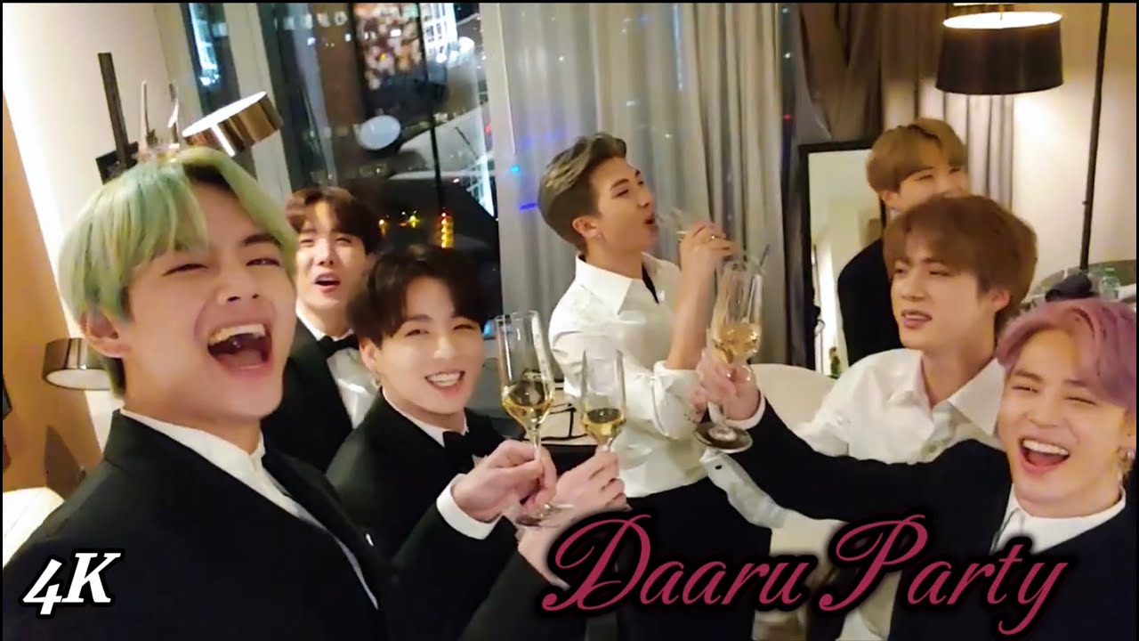 DAARU PARTY - BTS FMV || HINDI SONG || [ 4K QUALITY ]