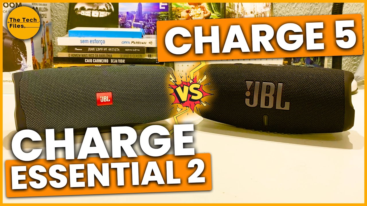 JBL CHARGE 5 VS CHARGE ESSENTIAL 2 | Comparativo | Batalha de irmãs com resultado SURPREENDENTE