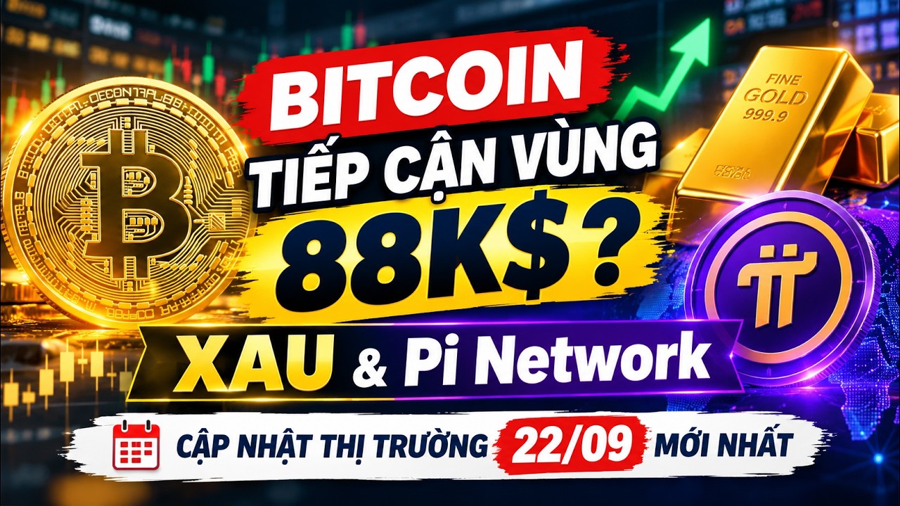 Bitcoin, XAU & Pi Network | BTC Tiếp Cận 88K$, V&agrave;ng Đi Ngang &ndash; Thị Trường C&oacute; G&igrave; Mới?