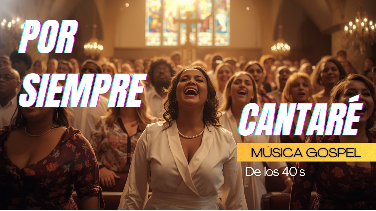 Por Siempre Cantaré | Gospel Clásico Años 40 (1945) | Música Cristiana en Español