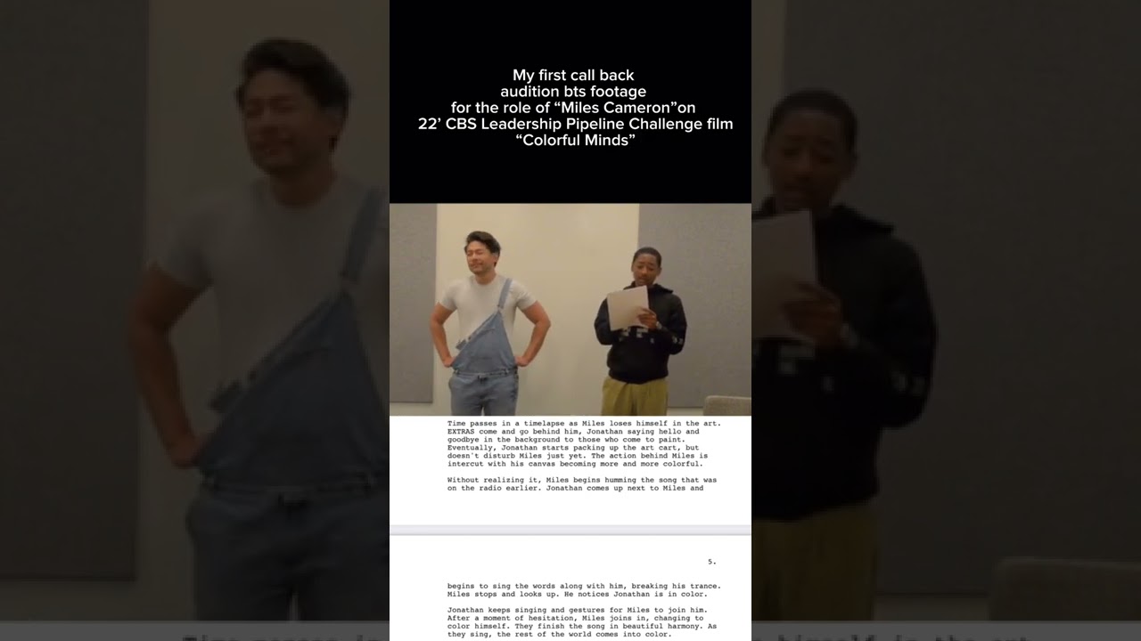 BTS- The callback audition