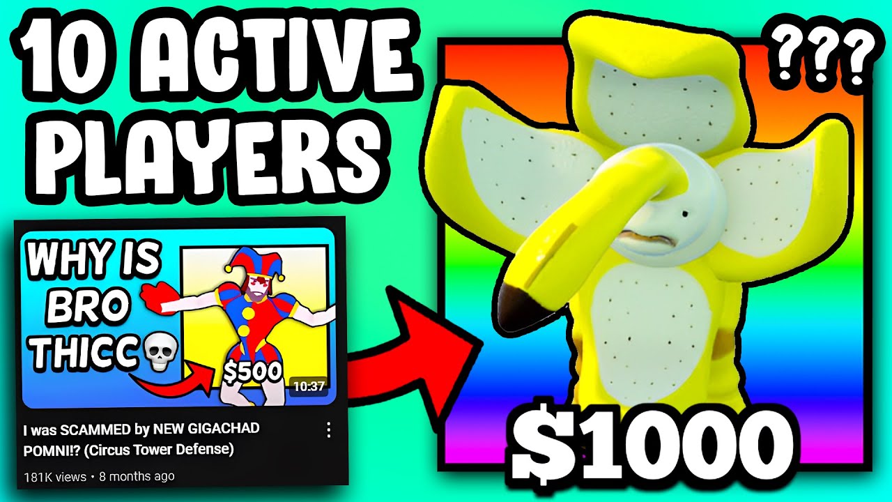 Playing FORGOTTEN Tower Defense Games... (Roblox)