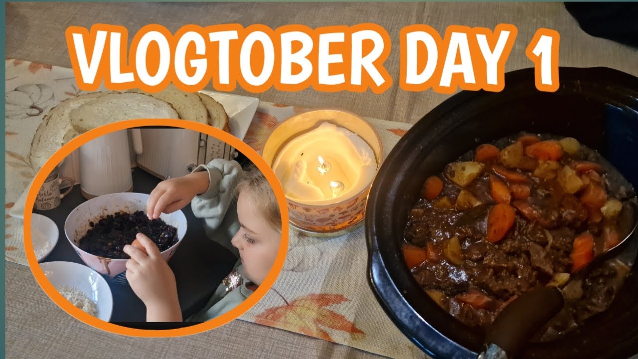 VLOGTOBER OR VLOGMAS | CHRISTMAS CAKE | life of the Baldwins