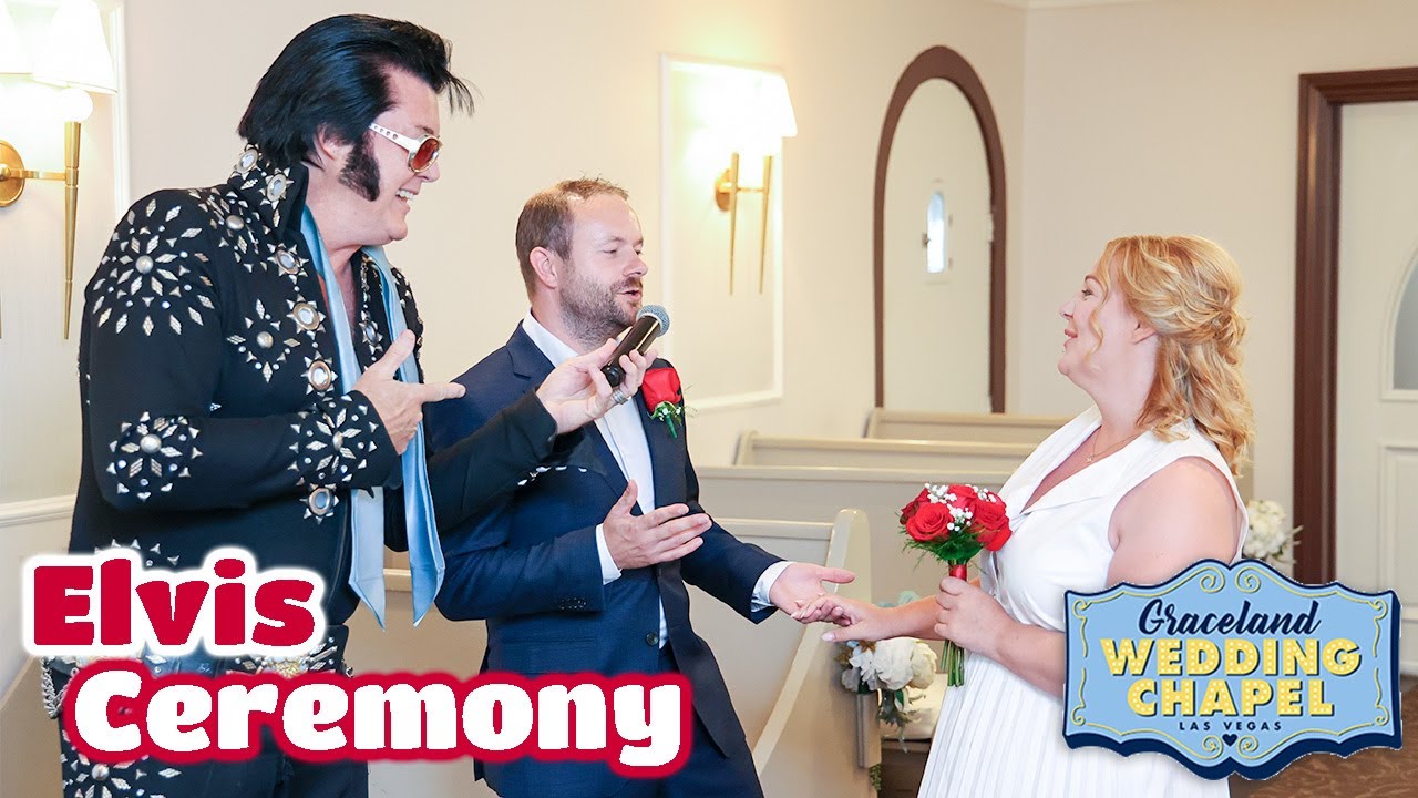 Peter & Jolande's Elvis Ceremony in Las Vegas | Graceland Chapel