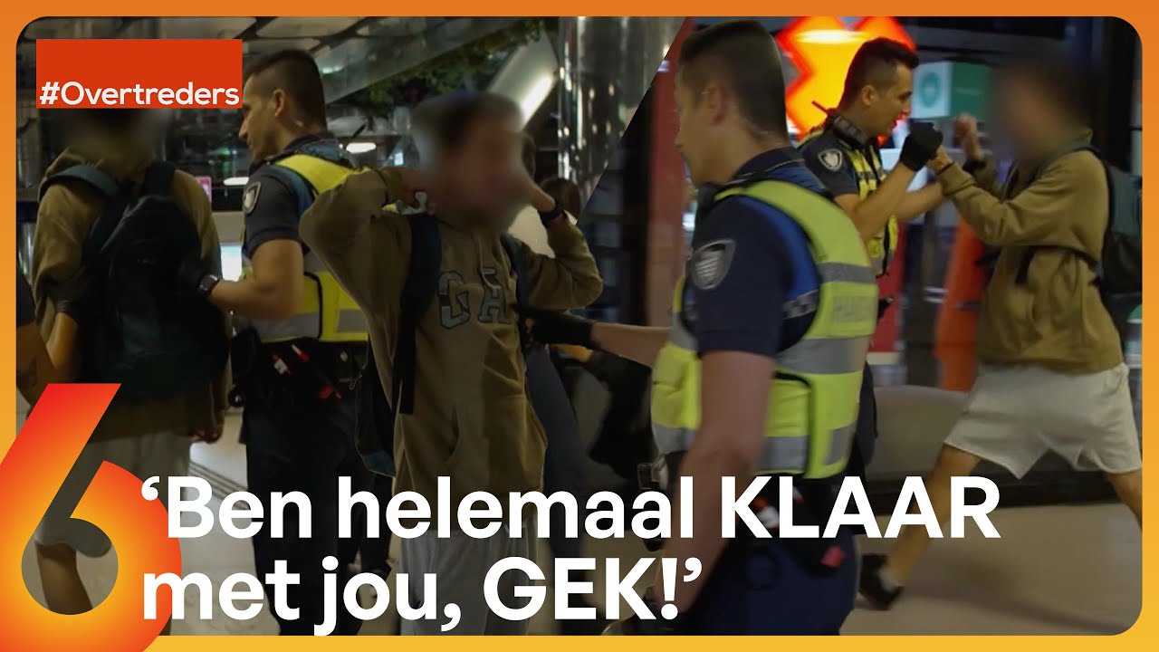 Man zorgt voor OVERLAST en wilt VECHTEN! | Overtreders