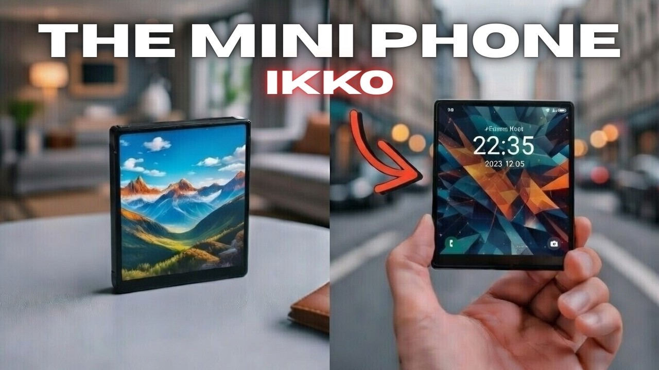 Распаковка и обзор Ikko Mine One: самый маленький в мире Android-смартфон под управлением Android...
