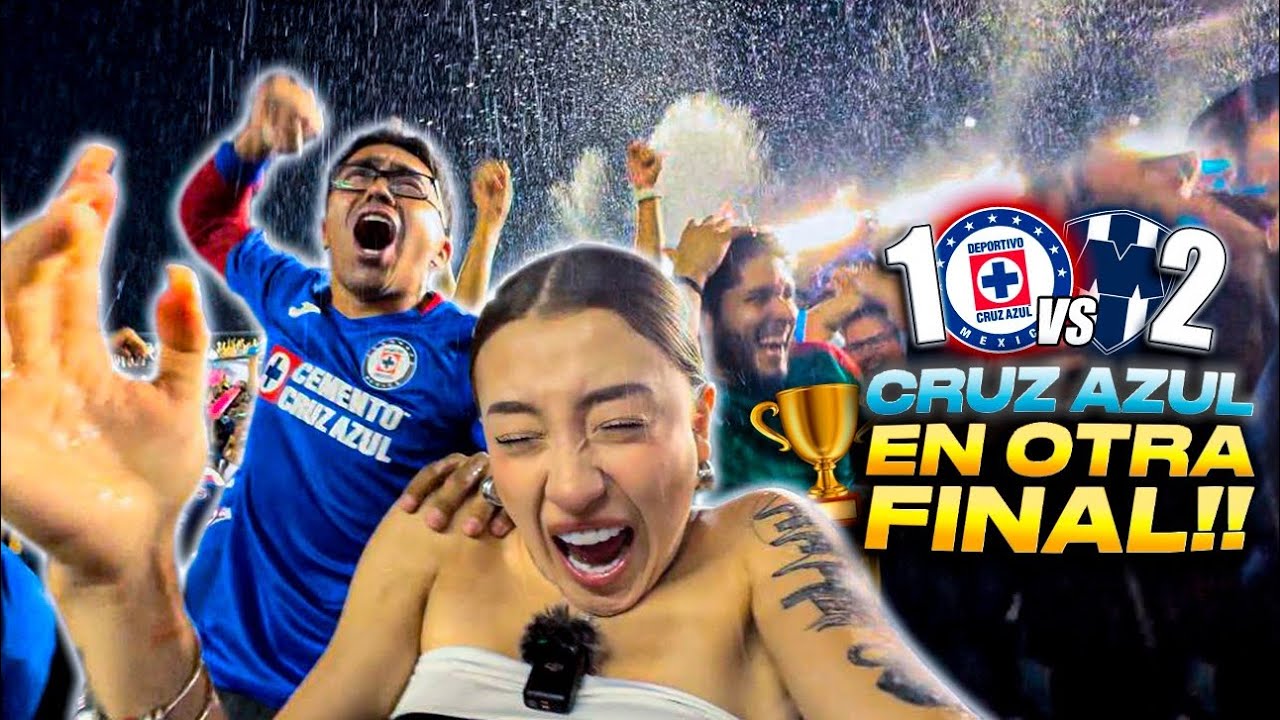 CRUZ AZUL A LA FINAL!! Eliminaron a Rayados | Vlog en el estadio Azul | Dare Esparza |