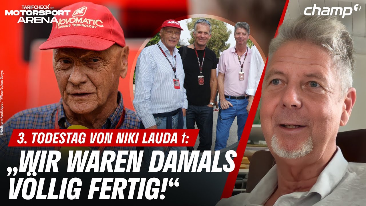 3. Todestag von Niki Lauda &dagger;: Heiko Wasser: &bdquo;Wir waren damals v&ouml;llig fertig!&ldquo; | Formel 1