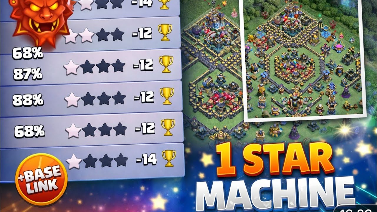 👉 TH18 Anti 3 Star Base 😈 Legend League Defense Proof