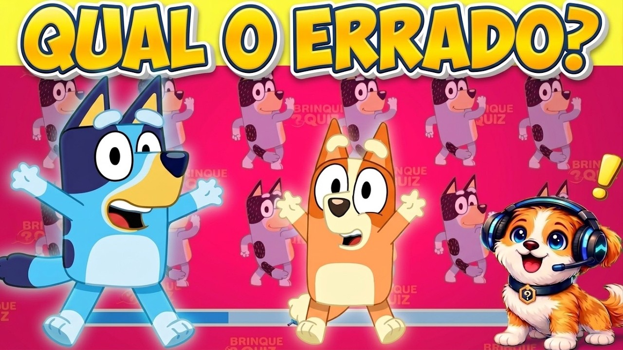 BLUEY VAMOS BRINCAR PARTE 2 @Brinquequiz