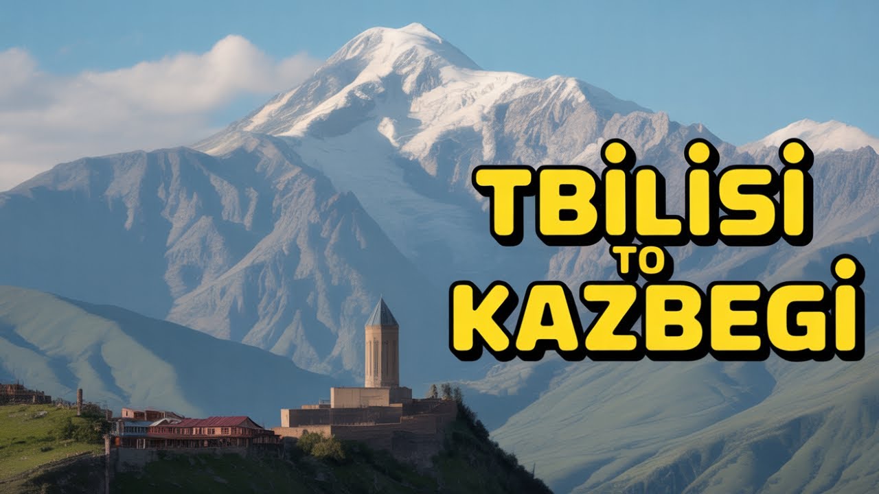 From Tbilisi to Kazbegi – Epic Day Trip Through the Caucasus