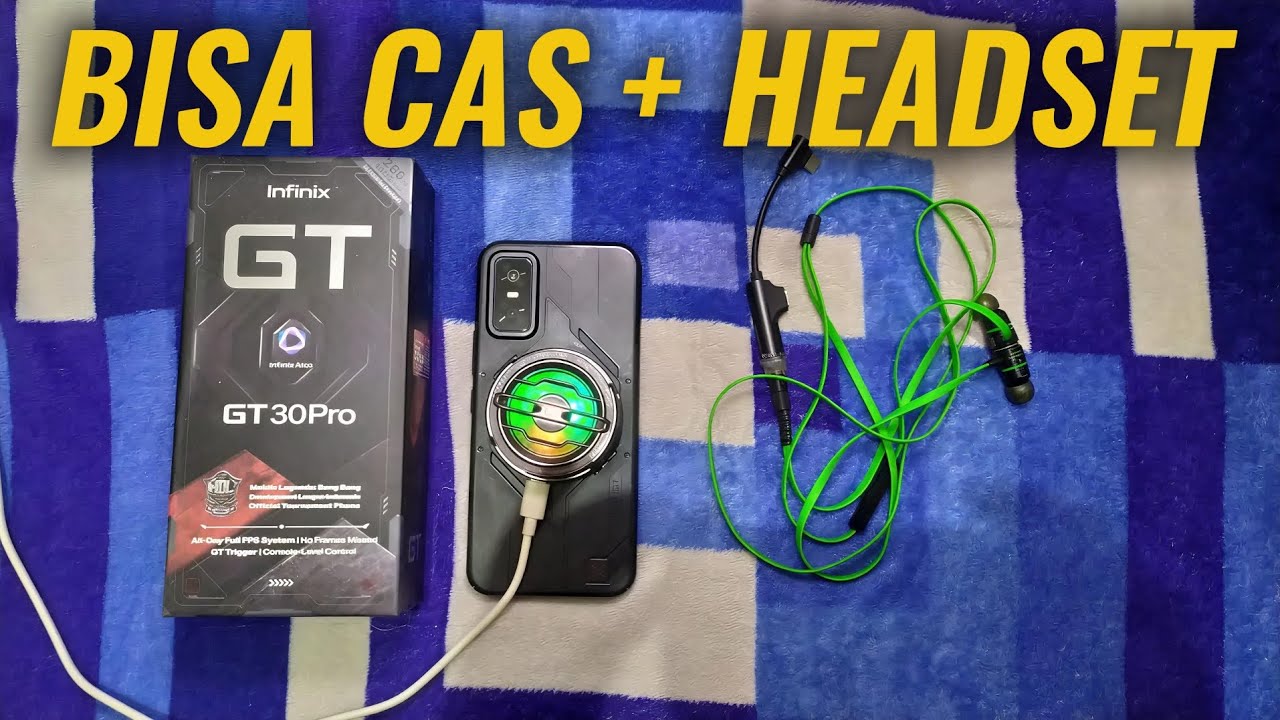 INFINIX GT 30 PRO GABISA PAKAI HEADSET SAMBIL CAS  🤔🤔 