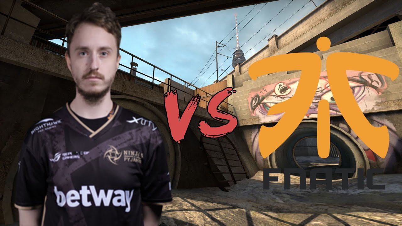 CSGO: POV NiP GeT_RiGhT vs fnatic (33/17) overpass @ ECS Season 6 EU