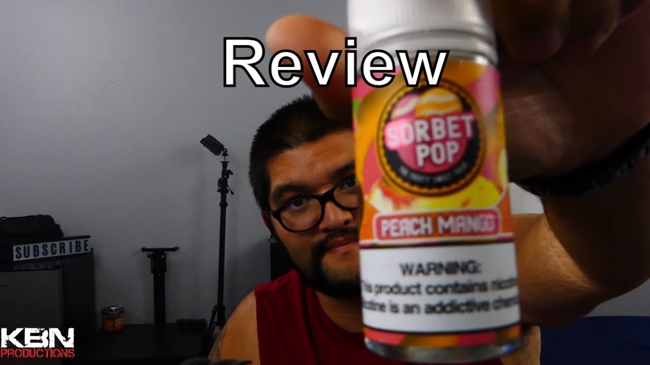Sorbet Pop | Peach Mango | Known Distro | Eliquid | Review | KBN Productions