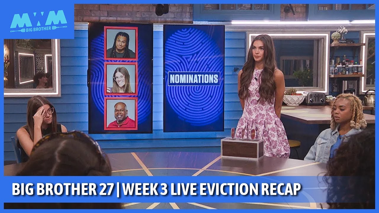 Big Brother 27 l Week 3 Eviction Recap