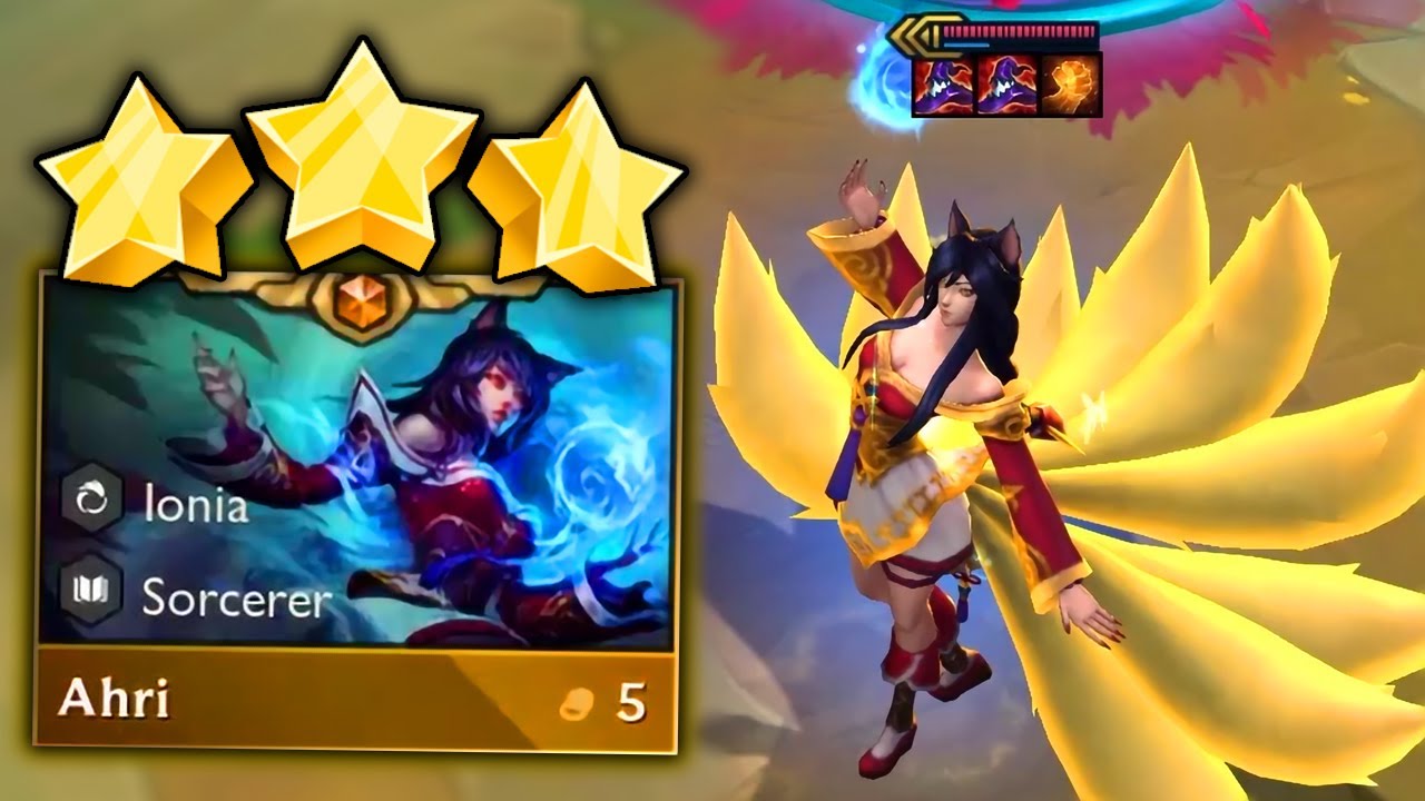 AHRI 3 STAR 1V9! THE FASTEST BOARD CLEAR EVER | TFT Set 9