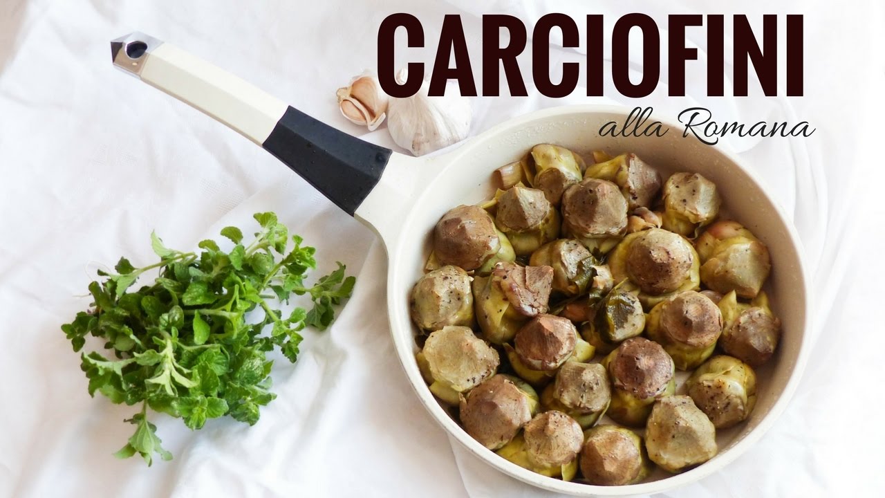 CARCIOFINI ALLA ROMANA Contorno veloce e gustoso- RICETTE DI GABRI Kitchen Brasita