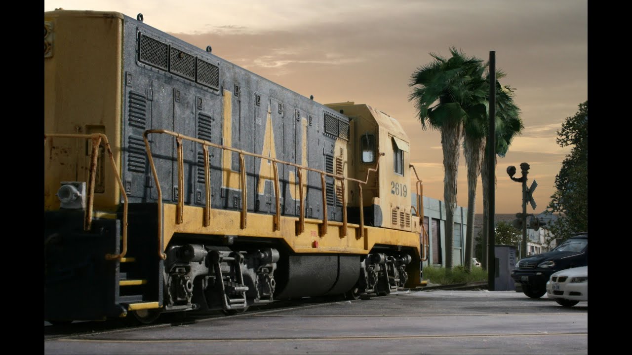 Lance Mindheim's Los Angeles Junction Railway switching layout.