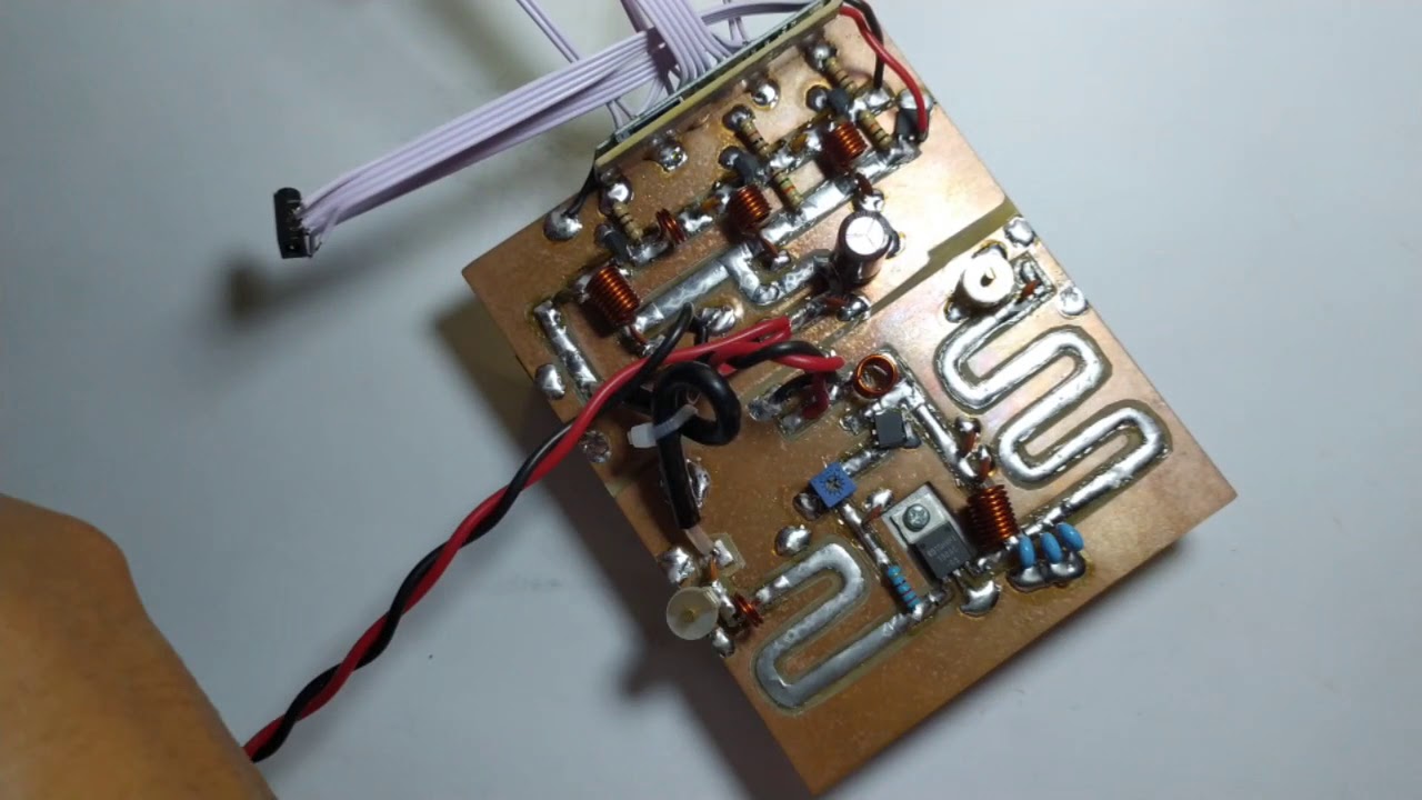 How to make fm transmitter 15 watt by using RD15HVF1