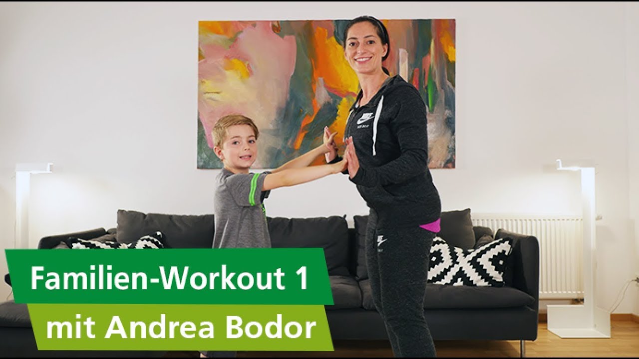 Familien Workout #01 - Kraft, Beweglichkeit, Koordination