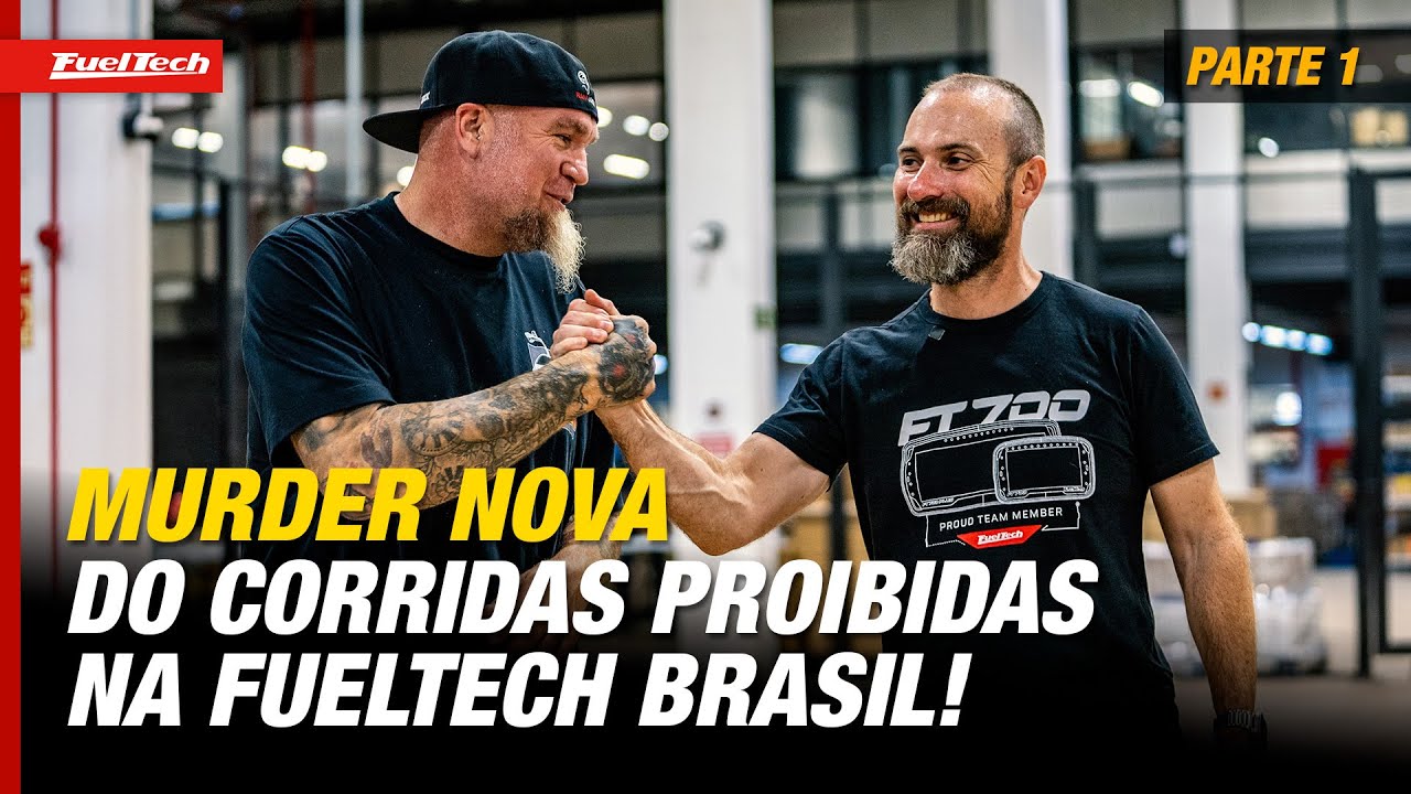 Murder Nova conhecendo a sede da FuelTech Brasil com o Anderson Dick!