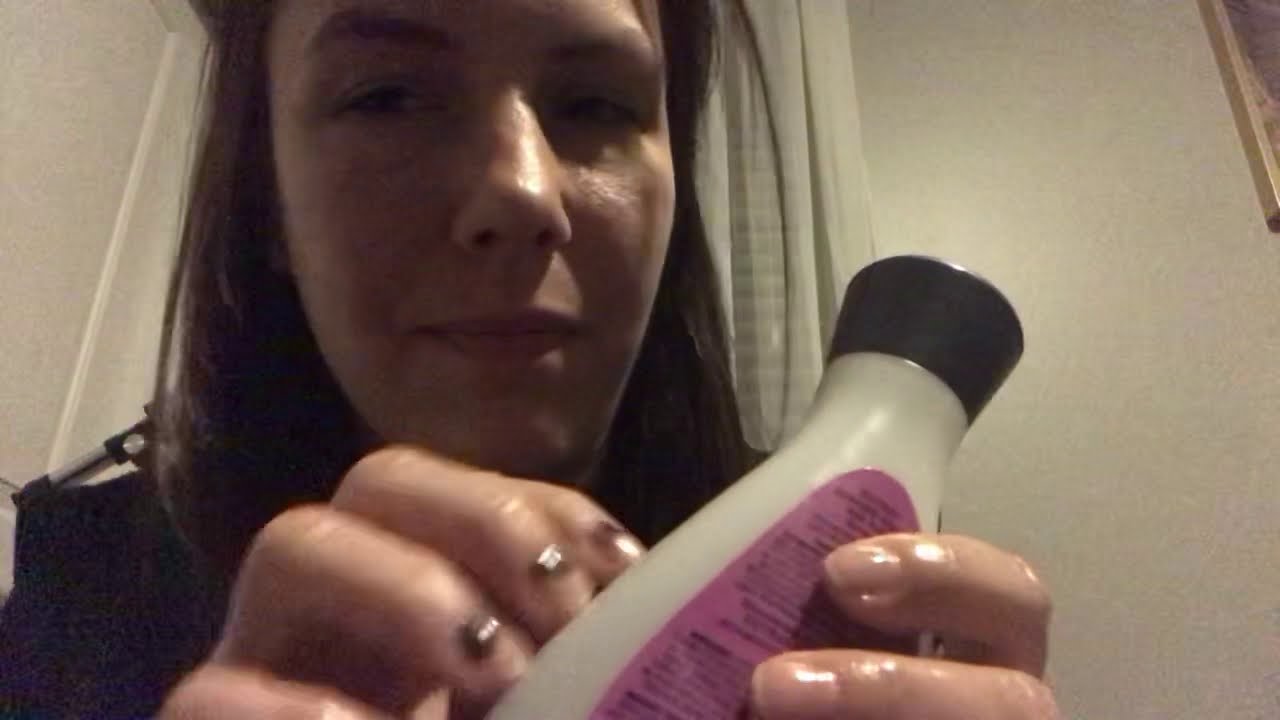 Painting your nails Lofi ASMR Roleplay with lotion sounds, lid sounds, tapping, and more