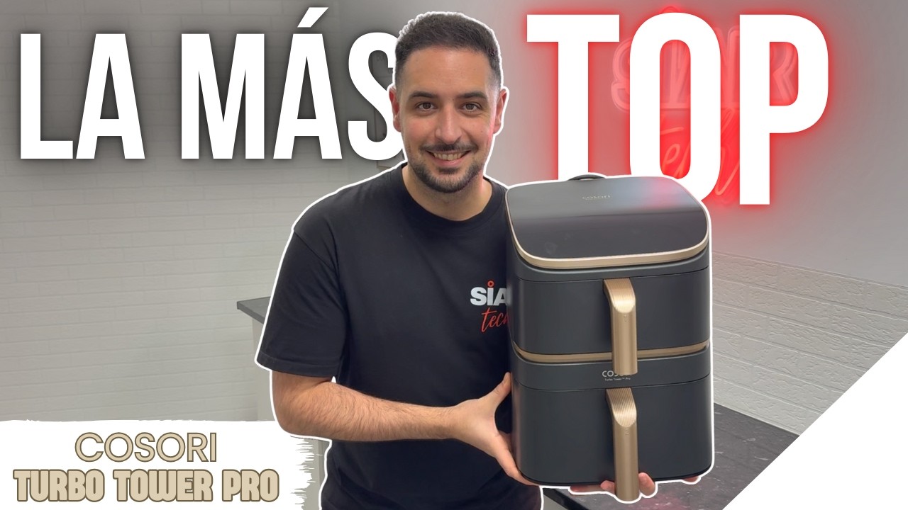 🍗 COSORI TURBO TOWER PRO 10,8L: la FREIDORA DE AIRE COSORI QUE LO TIENE TODO | Opiniones/review