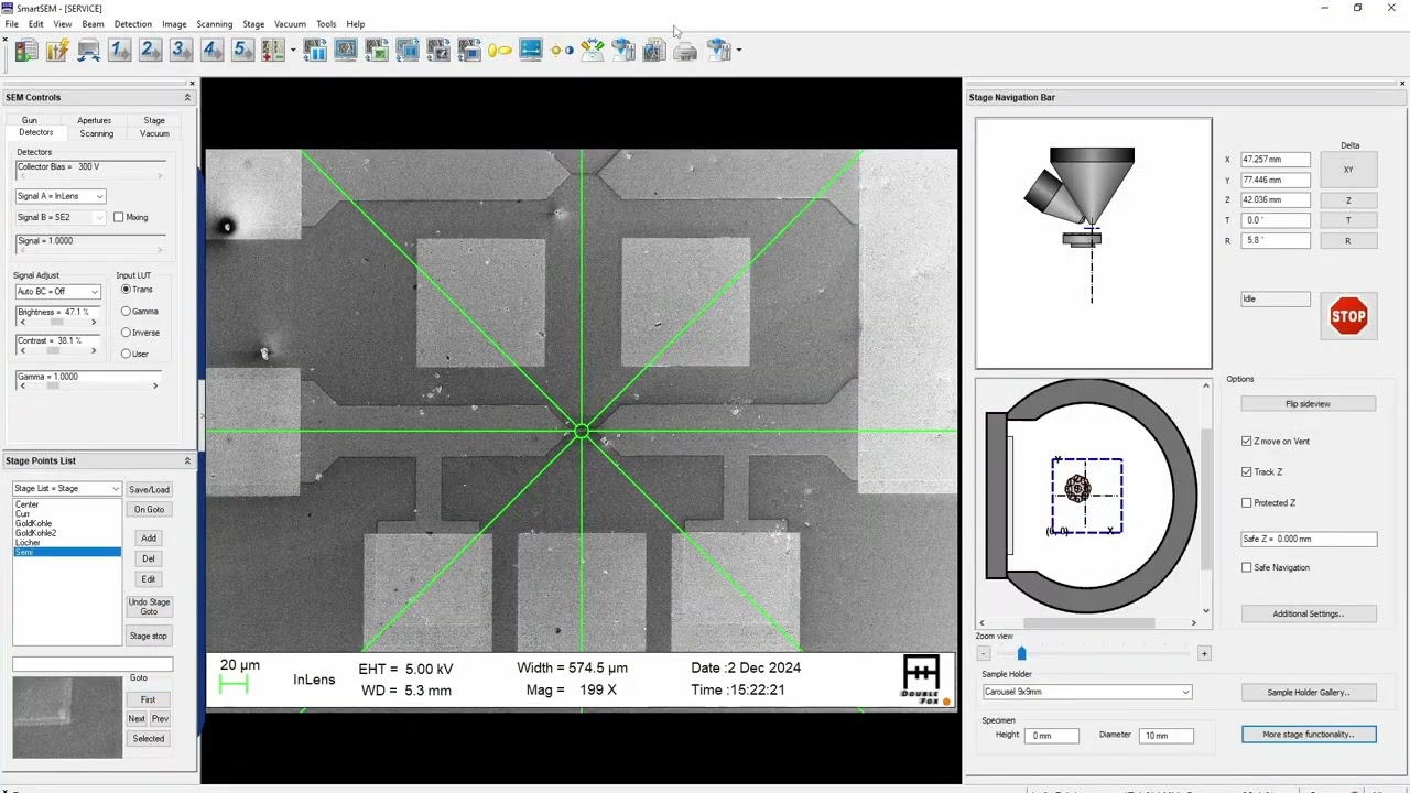 No-Code Microscopy Automation with the DoubleFox CorrMeas Software