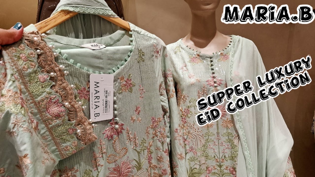 Maria.B New Eid Collection  2026 &hearts;️ Maria.B Summer Pret Collection ❤️ Maria B Designer Collection