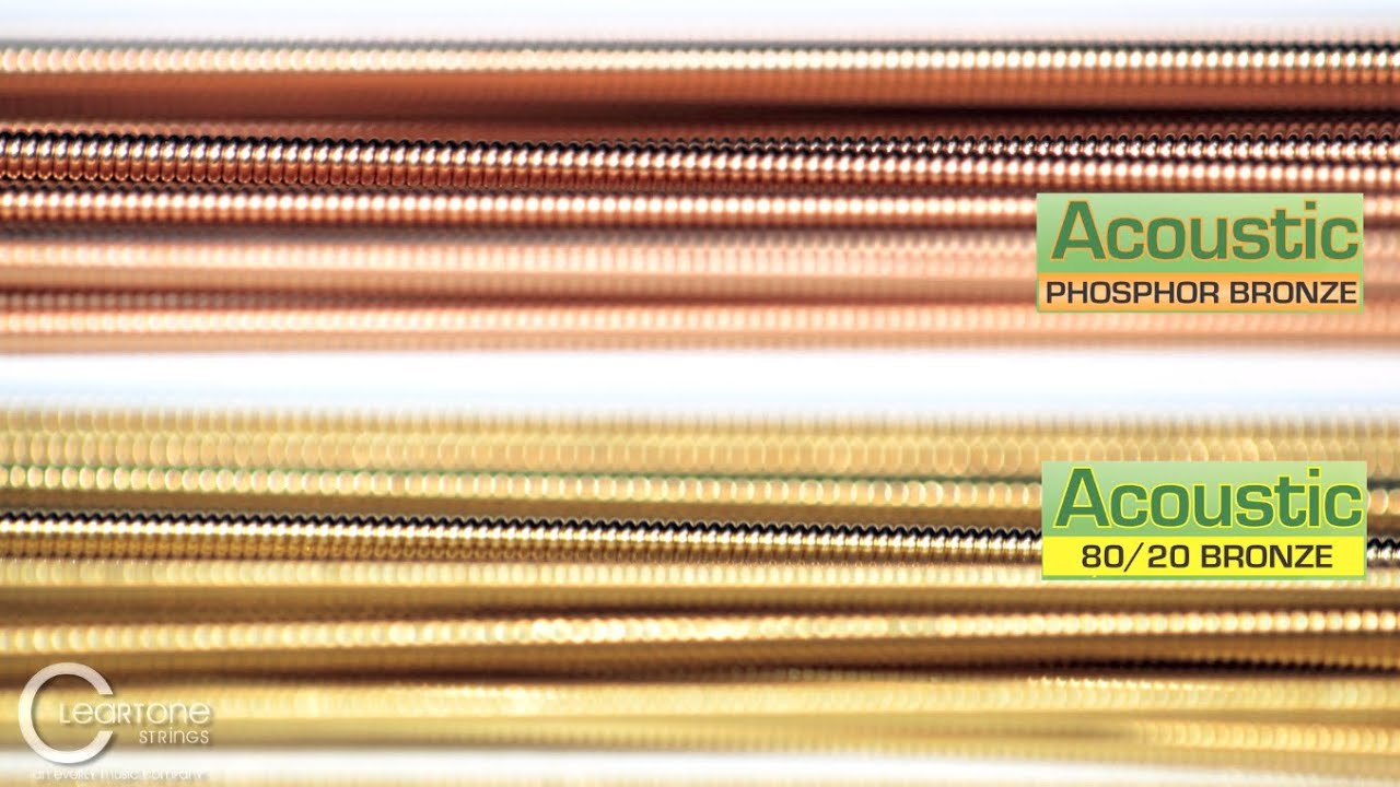 Cleartone Strings :: Phosphor-Bronze vs. 80/20 Bronze with Yarone Levy