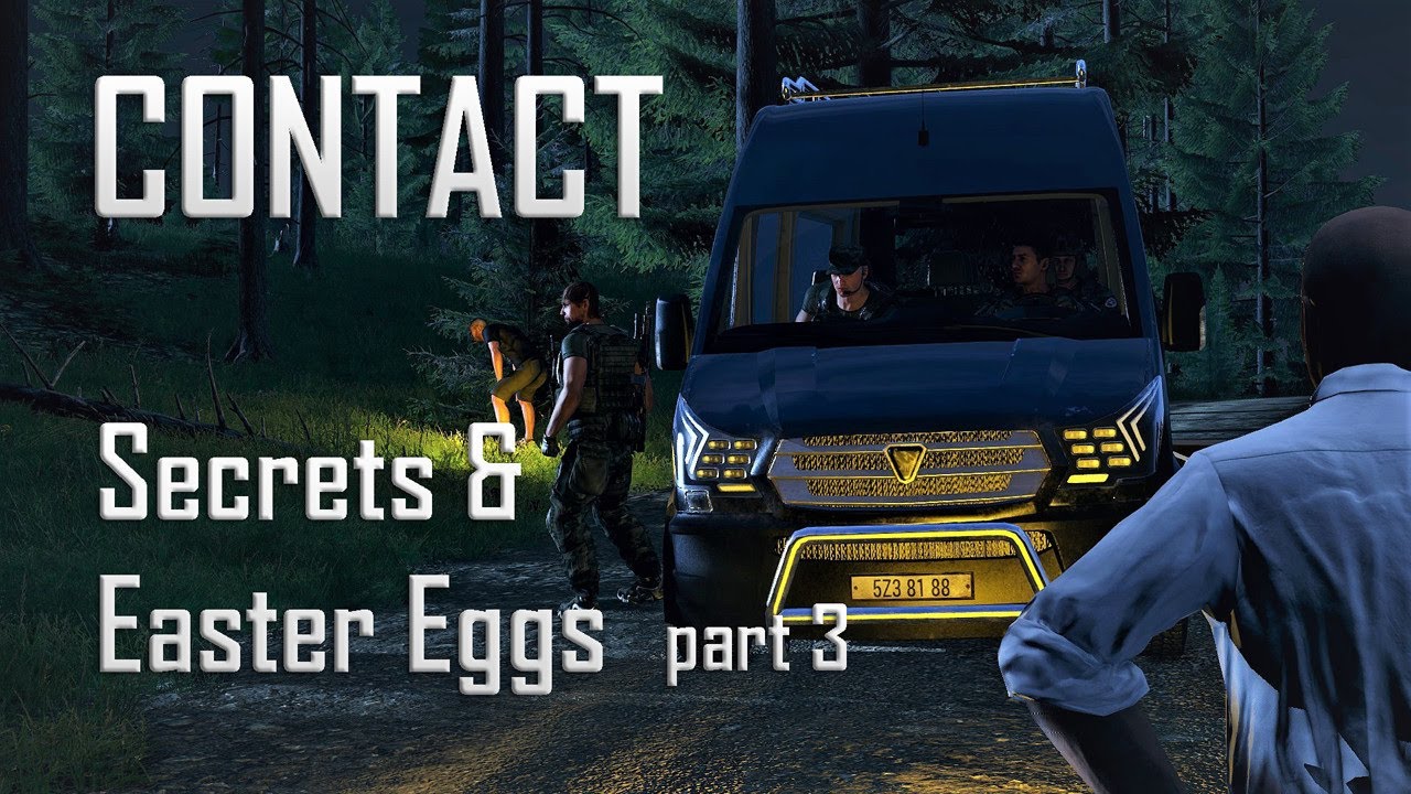 Contact DLC Secrets & EasterEggs part 3 (+mission 5 ALL POINTS OF INTEREST) - Arma 3