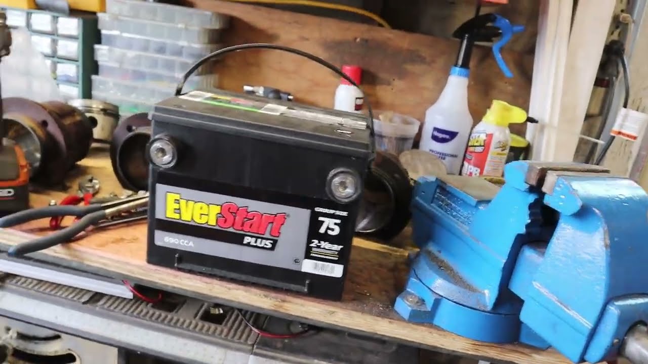 Installing a battery in the 2003 S10 pickup