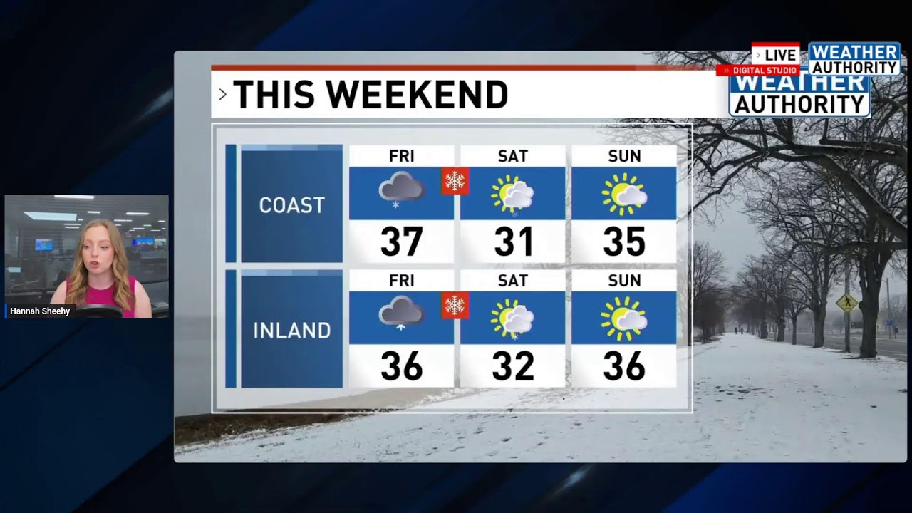 Snow on the way