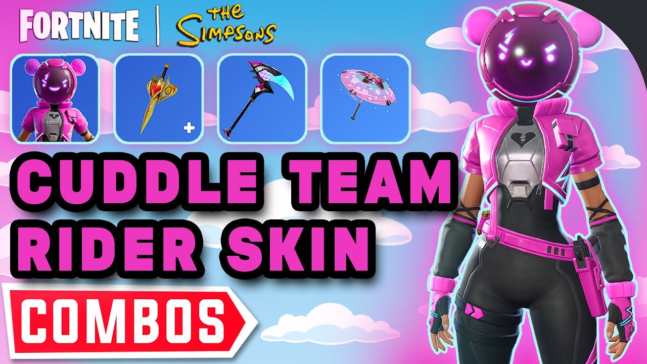 Best *CUDDLE TEAM RIDER* Skin COMBOS with Gameplay