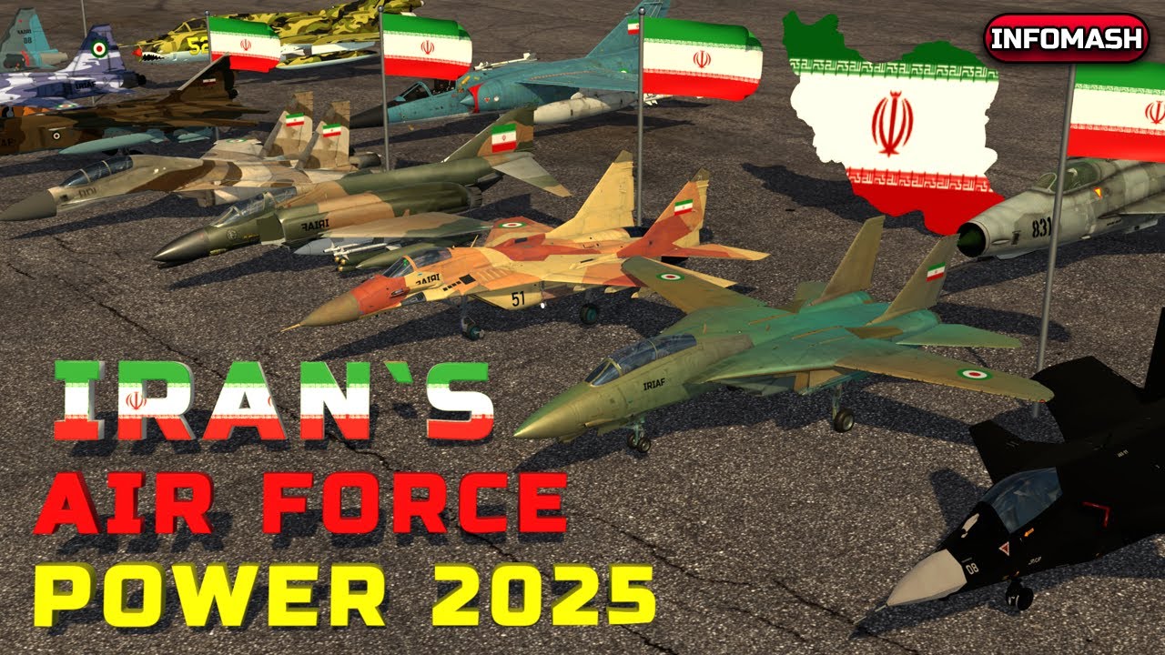 Военно-воздушная мощь Ирана 2025 — объяснение самолётов ВВС Ирана