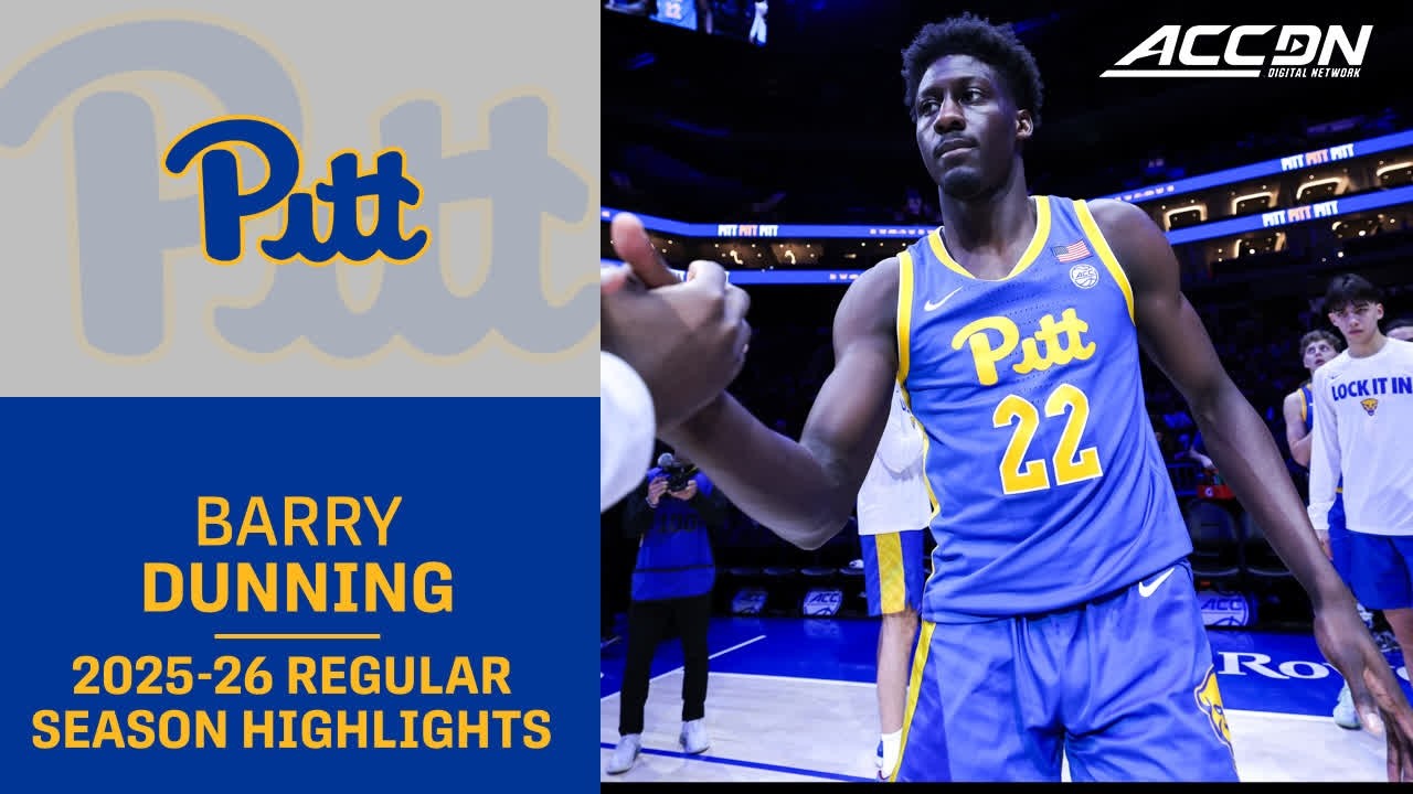 Pitt Guard/Forward Barry Dunning Jr. Season Highlights | 2025-26 ACC Men's Basketball