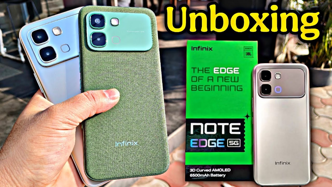 Infinix Note Edge 5G Unboxing & Review  |  infinix note edge 5g  |  #infinixnoteedge #unboxing 