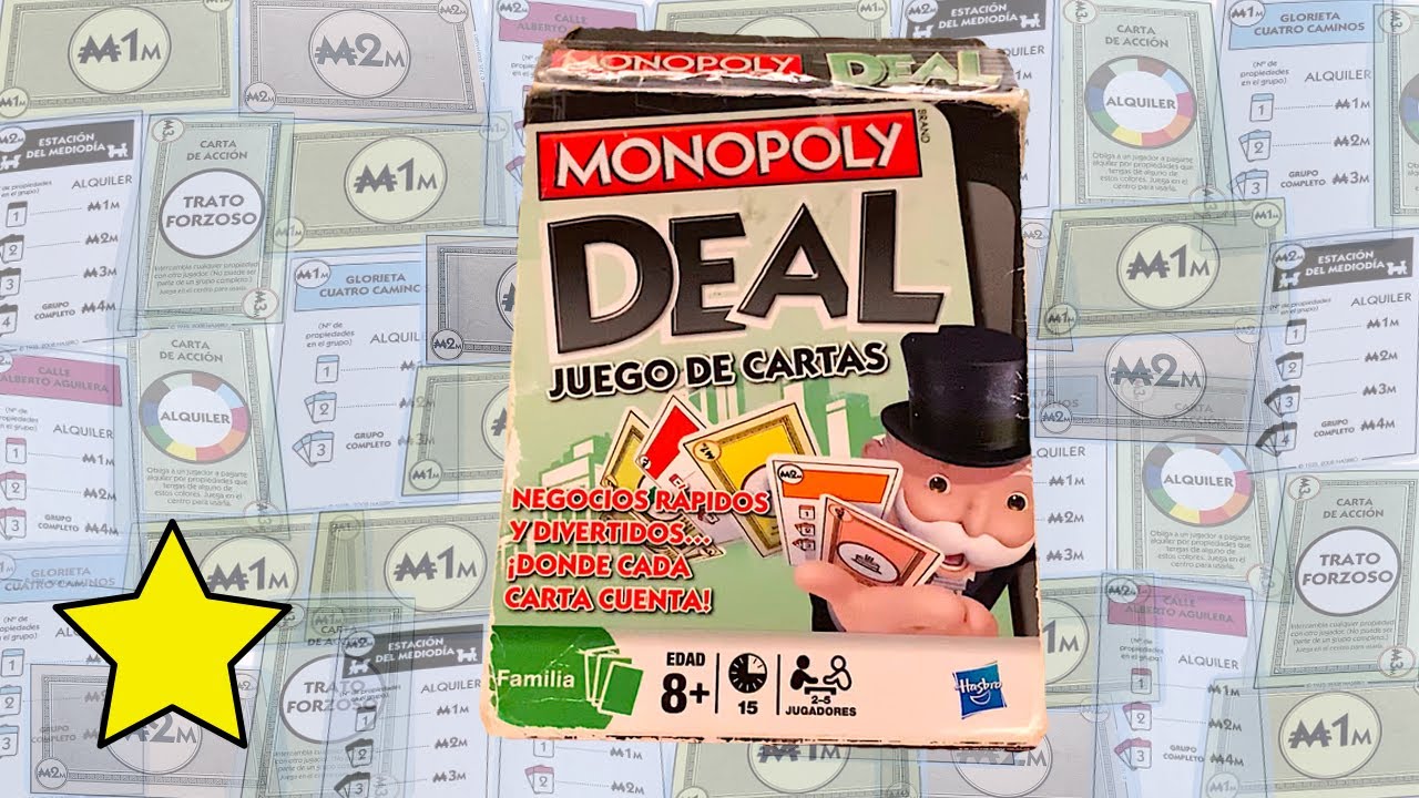 Cómo jugar a las cartas del monopoly (Monopoly Deal)