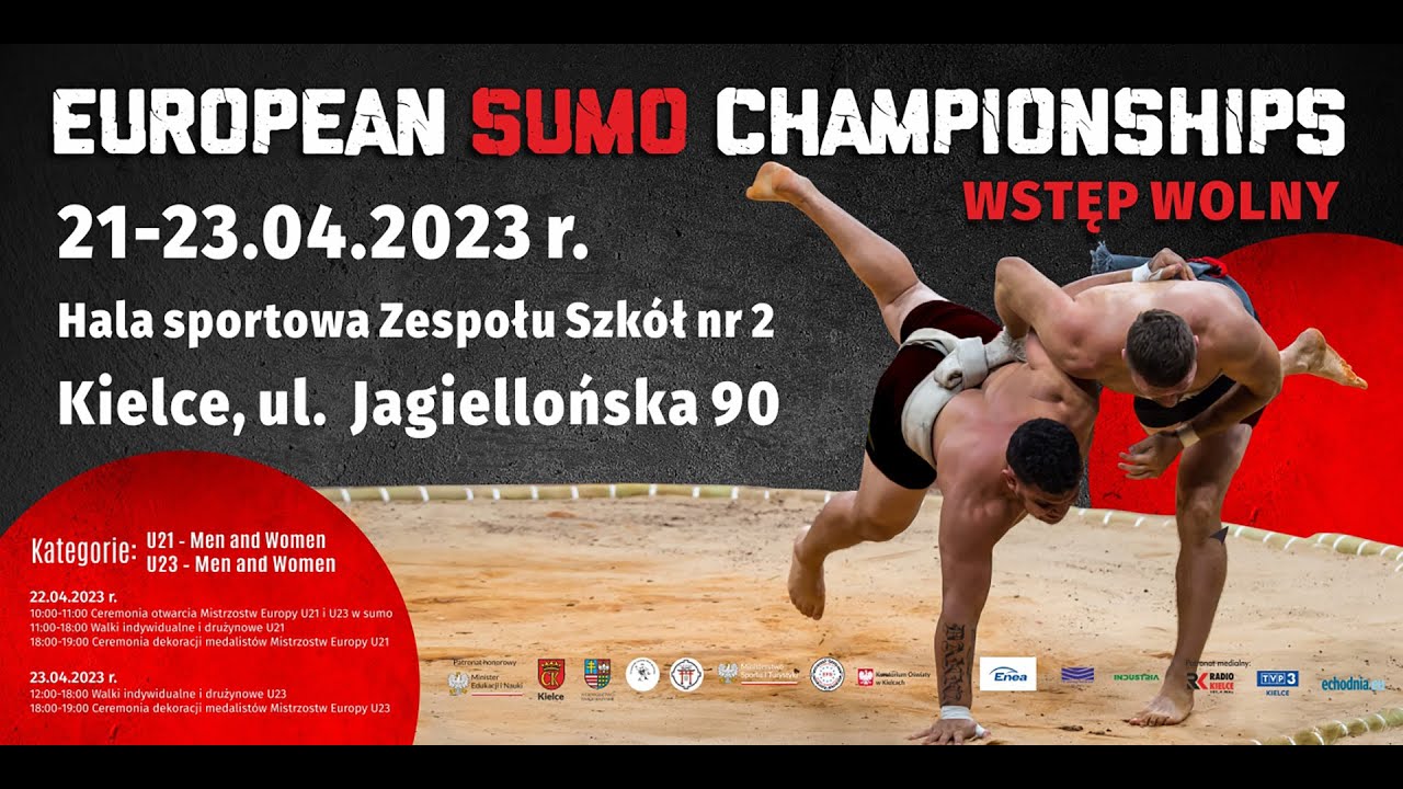 European Sumo Championship. Poland, Kielce, 23.04.2023r.
