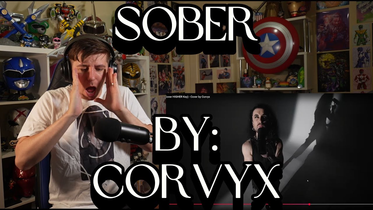 HIS VOICE IS A WEAPON!!!!!!!!!!!!!!! Blind reaction to Corvyx - Sober
