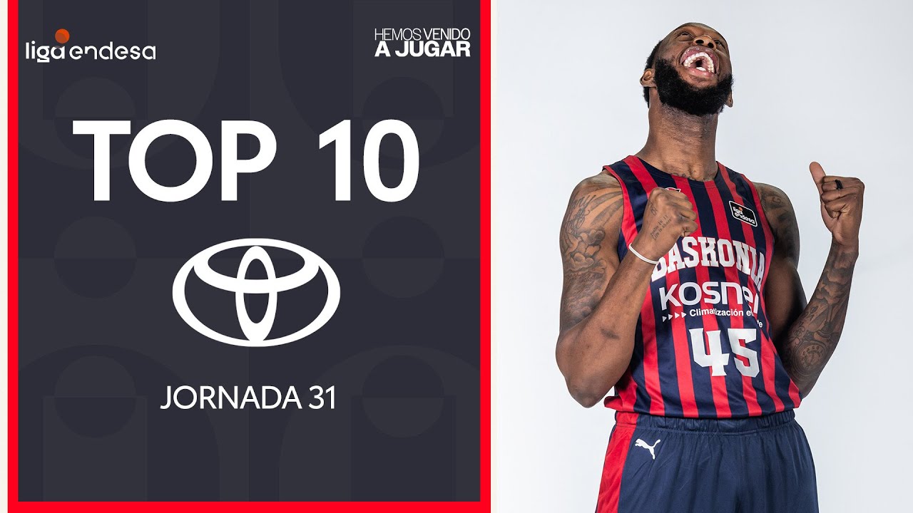 Donta Hall vuelve a imponerse en el aire en el Top10 Toyota | Liga Endesa 2024-25