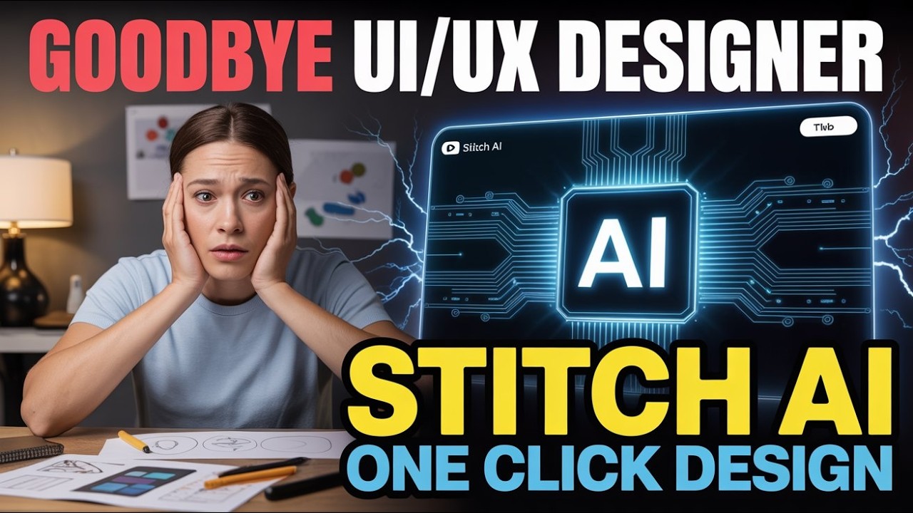 Good bye UI/UX Designers this AI Tool make UI design