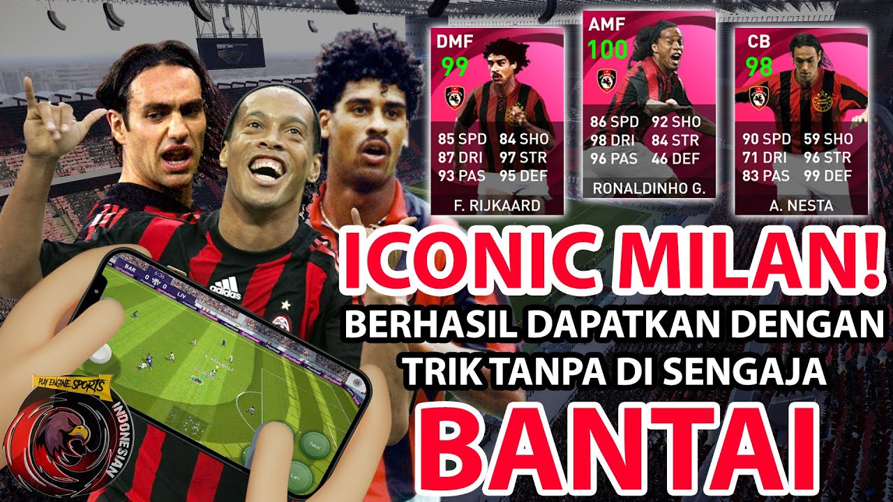 GW HOKI DAPATKAN ICONIC MILAN DI PES MOBILE! SEMANGAT BANTAI LAWAN SAMPAI SEMUANYA FRUSTASI! NGAKAK!
