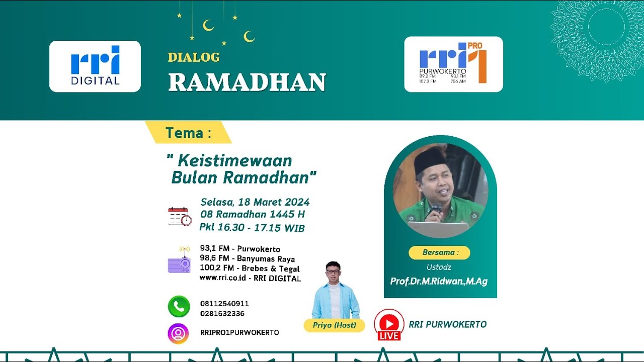 KEISTIMEWAAN BULAN RAMADHAN | DIALOG RAMADHAN