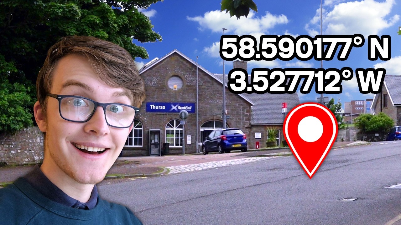 I Went to the UK's NORTHERNMOST Train Station