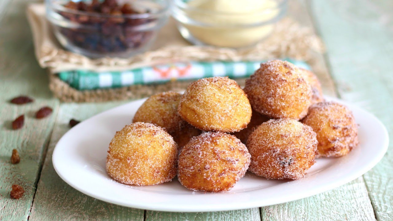 FRITTELLE DI SEMOLINO buonissime e cremose!