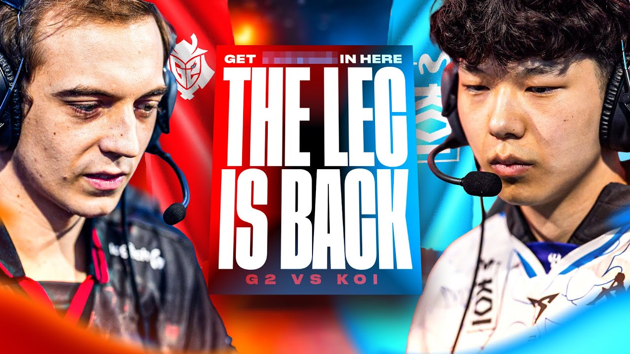 THE LEC IS BACK WITH FINALS REMATCH - G2 VS KOI - LEC 2026
