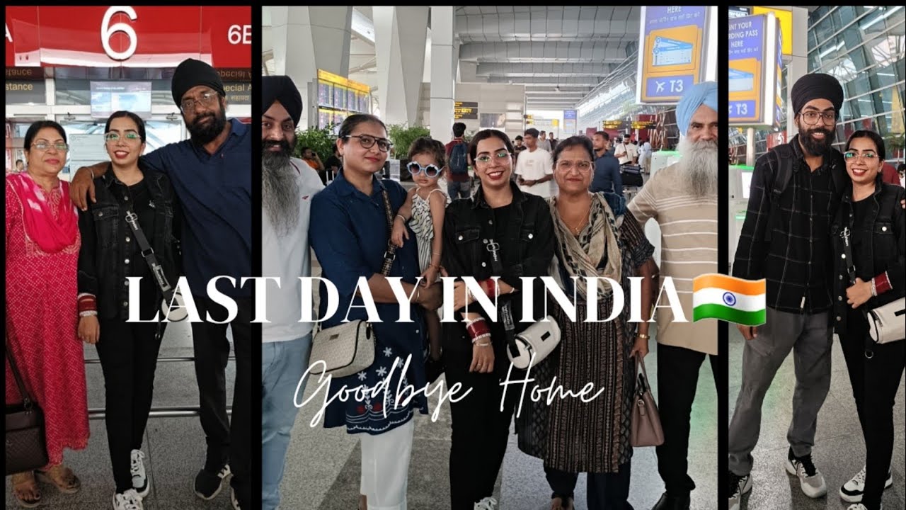 Last Night in India 🇮🇳 | Family, Emotions & Packing Before Moving Abroad ✈️💼